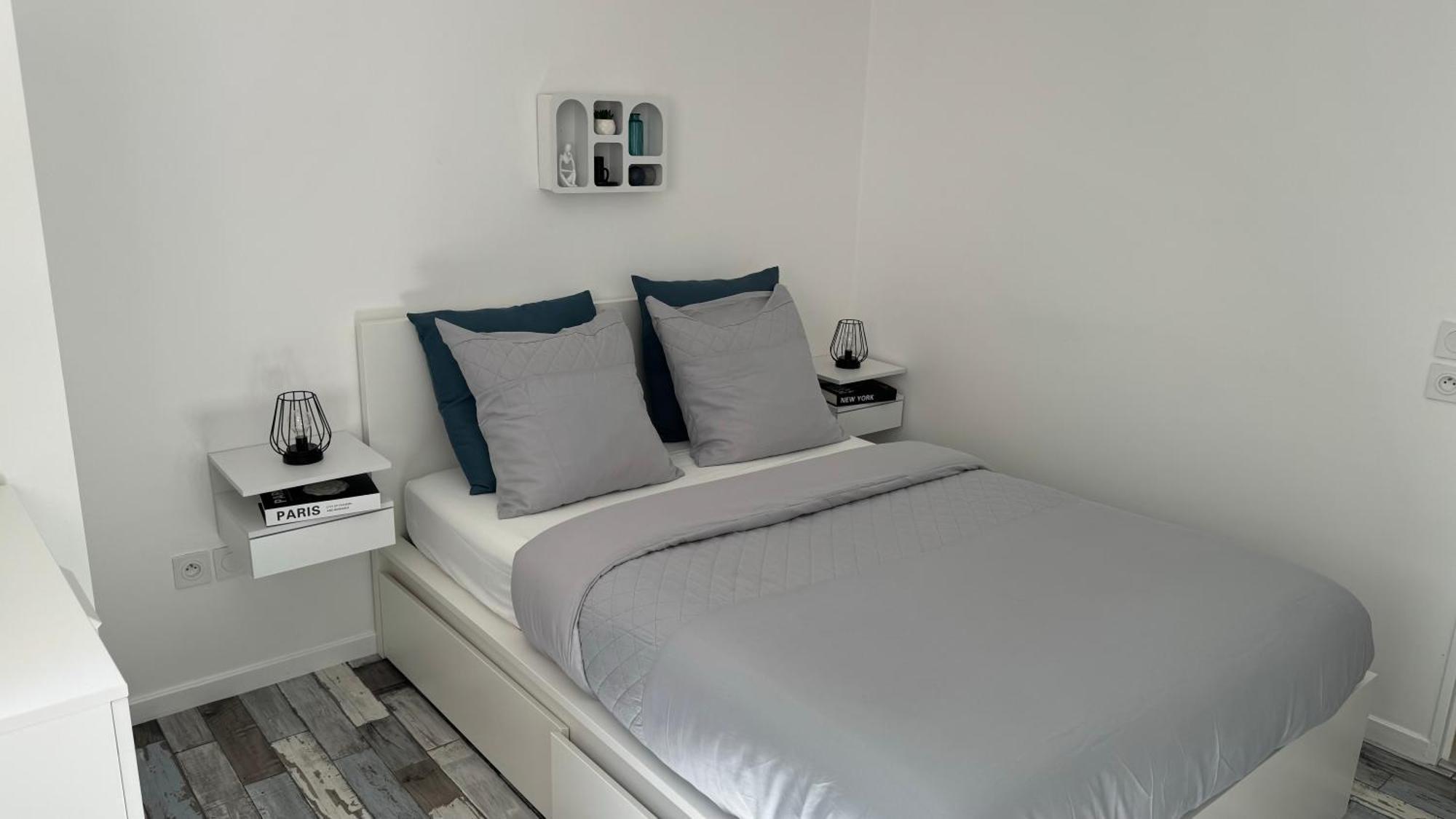 Chic Et Cosy Appartement Epure - T3 Courcouronnes 外观 照片